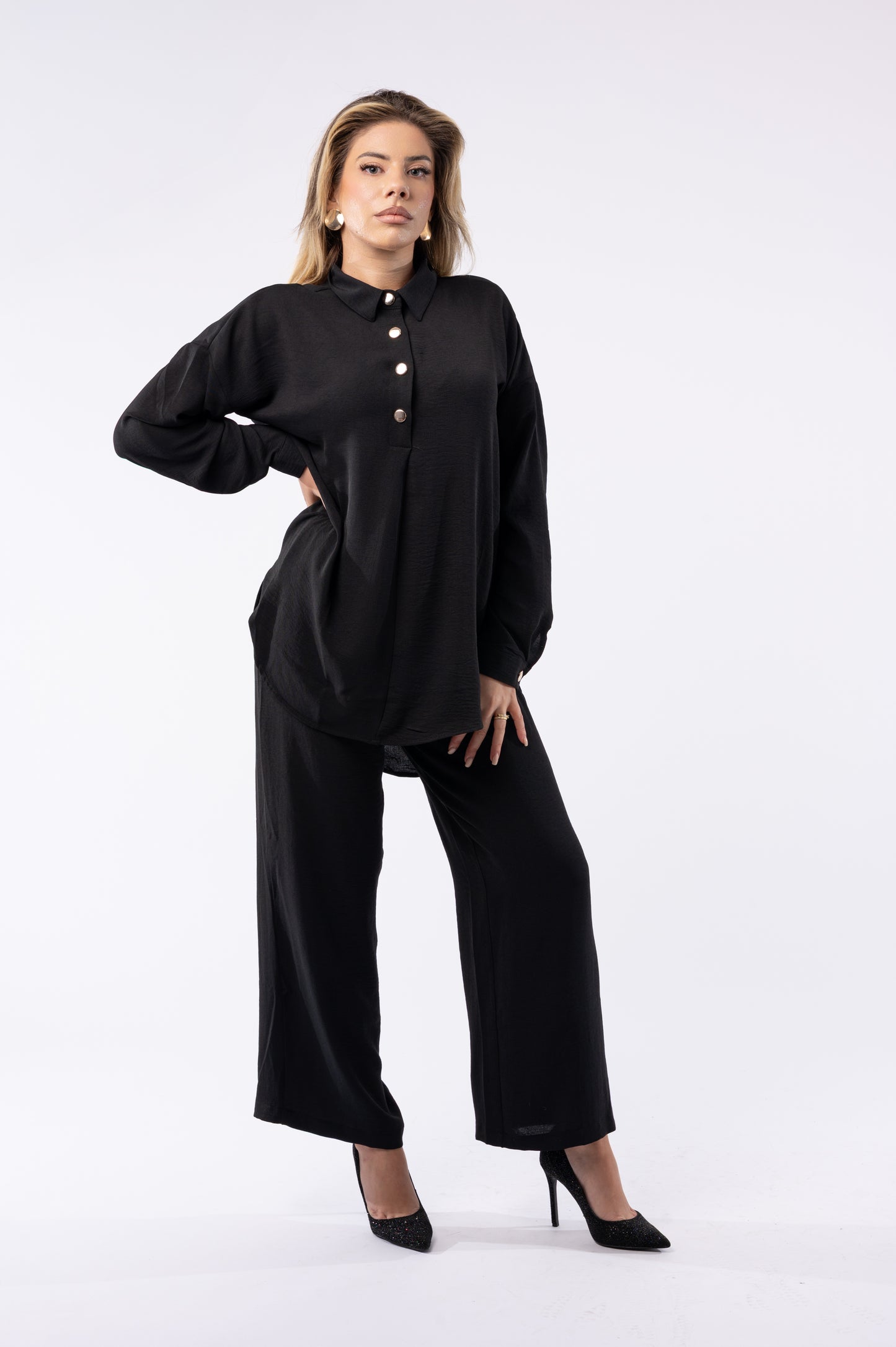 Set Lounge Luxe Black