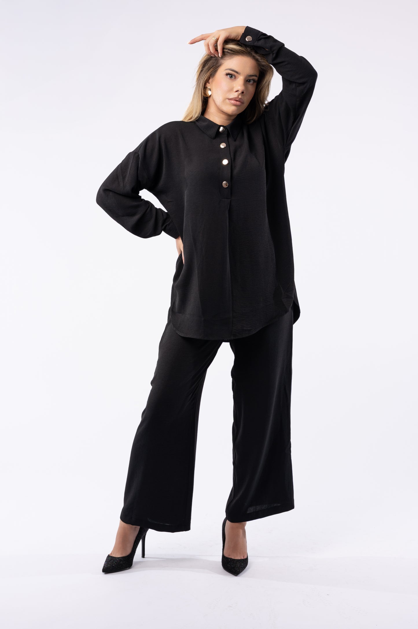 Set Lounge Luxe Black